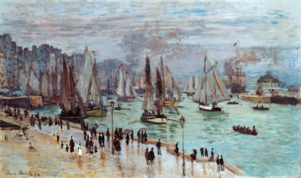 Port de Mer (Le Havre) à Claude Monet
