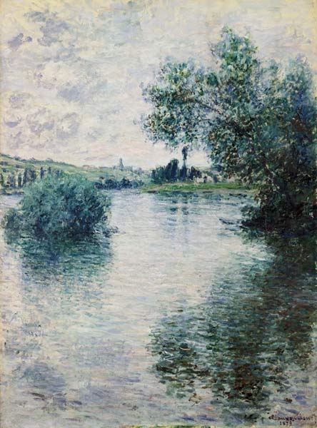 La Seine du côté de Vétheuil à Claude Monet