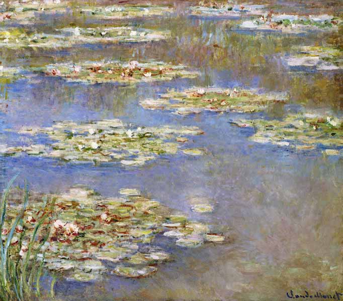 Seerosen à Claude Monet