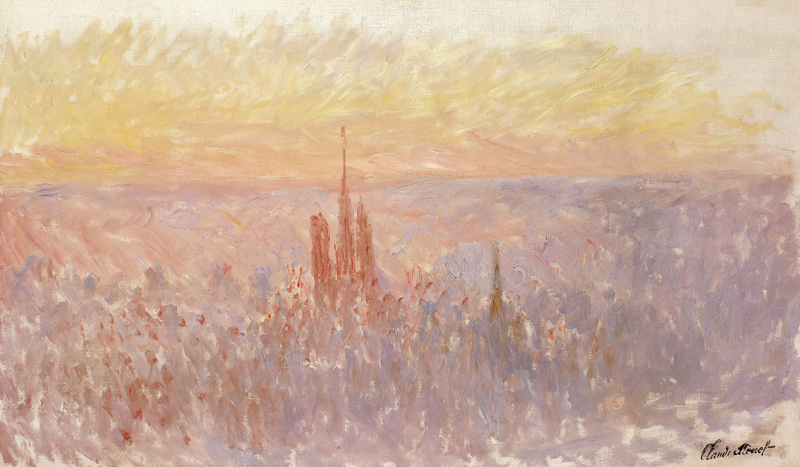 View of Rouen à Claude Monet