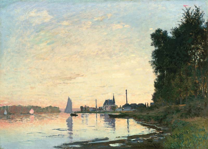 Argenteuil, Fin d`Apres-Midi à Claude Monet