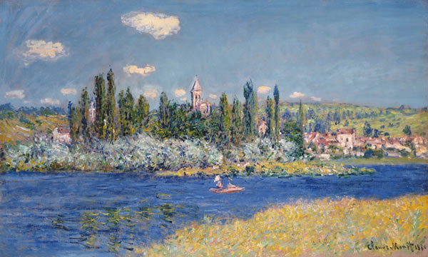 Blick auf Vetheuil à Claude Monet