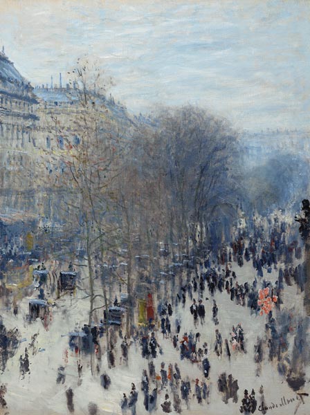 Boulevard des Capucines à Claude Monet