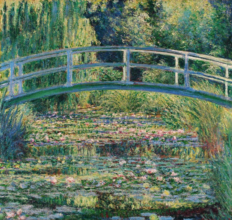 Waterlily Pond à Claude Monet
