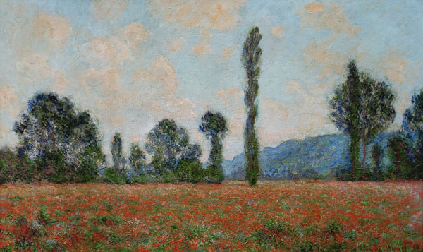 Champ des Coquelicots (Mohnfeld) à Claude Monet