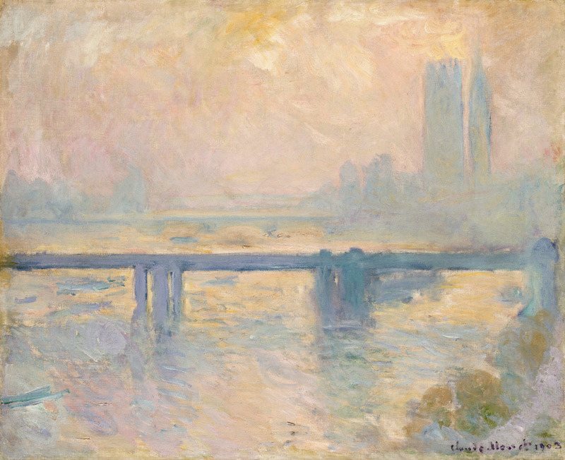 Charing Cross Bridge à Claude Monet