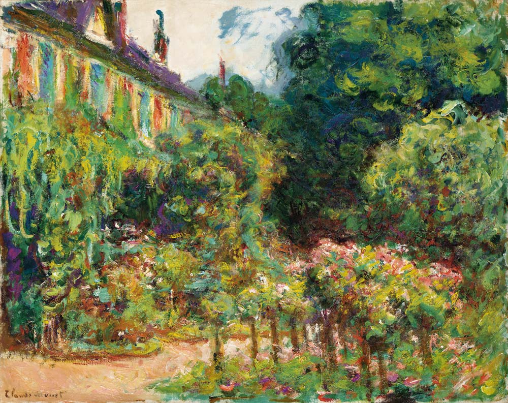 Das Haus des Künstlers in Giverny à Claude Monet