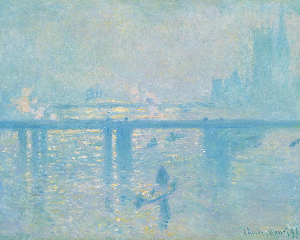 Charing-Cross Bridge in London à Claude Monet