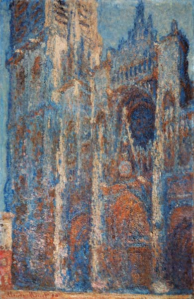 Rouen Cathedral. Noon (Le Portal et la Tour D'Albane) à Claude Monet