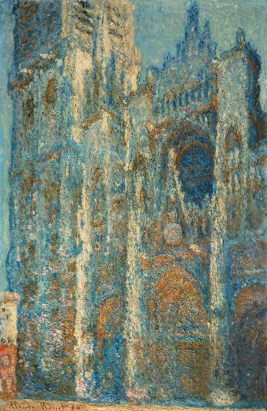 La cathédrale de Rouen à midi à Claude Monet