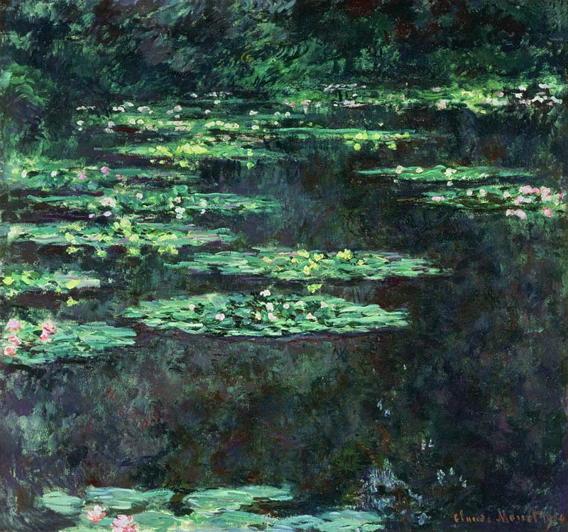 The Water Lilies (Les Nymphéas) à Claude Monet