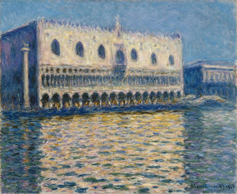 The Doges Palace (Le Palais ducal) à Claude Monet