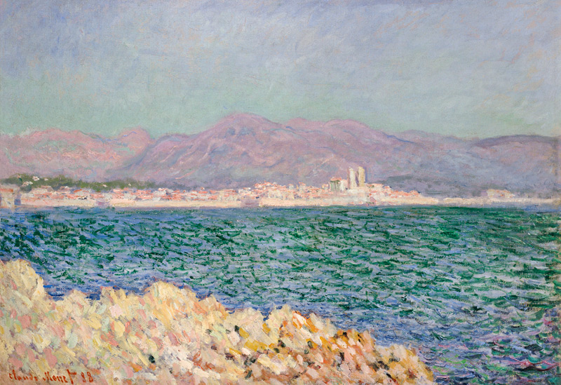 Golfe D''Antibes à Claude Monet