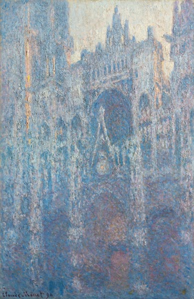 The Portal of Rouen Cathedral in Morning Light à Claude Monet