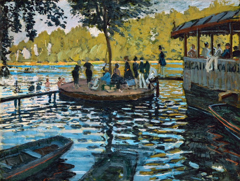 La Grenouillère à Claude Monet