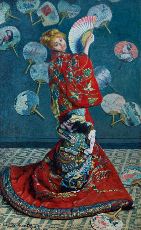 Madame Monet en kimono (La Japonaise) à Claude Monet