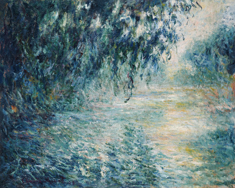 Morning on the Seine à Claude Monet