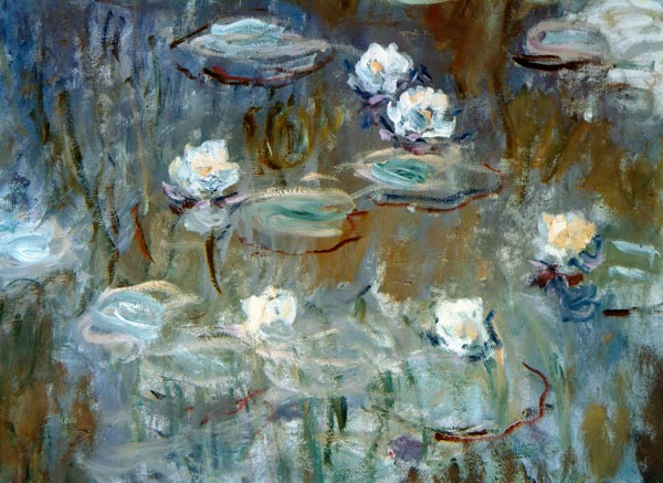 Nymphéas. (détail) à Claude Monet