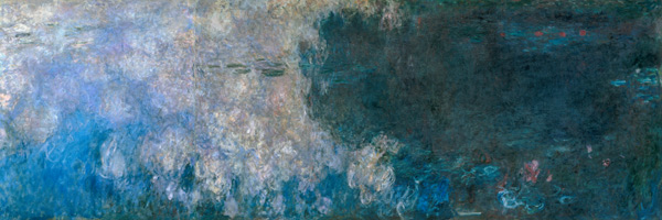 Nymphéas. Panneau de lambris a II à Claude Monet