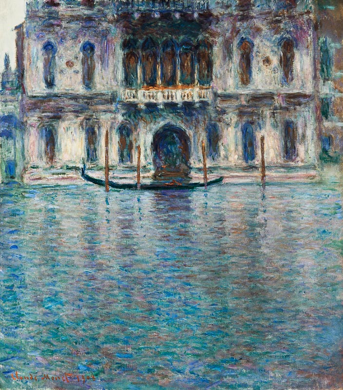 Palais Contarini del Zaffo à Venise à Claude Monet