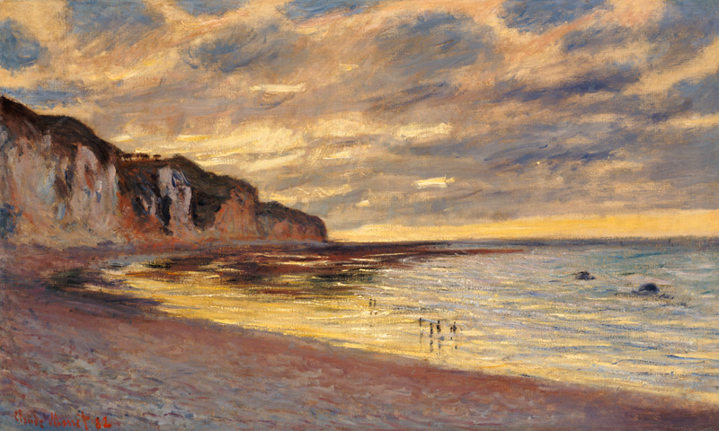 Pointe De Lailly, Maree Basse à Claude Monet