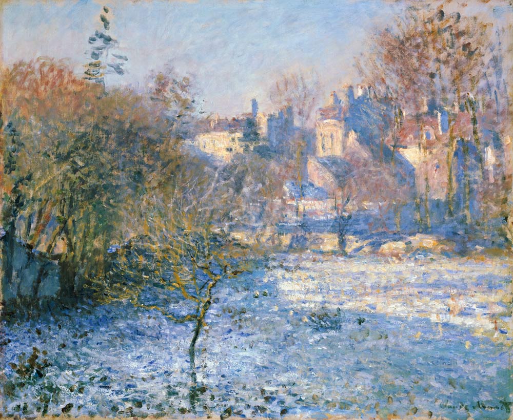 Rauhreif à Claude Monet