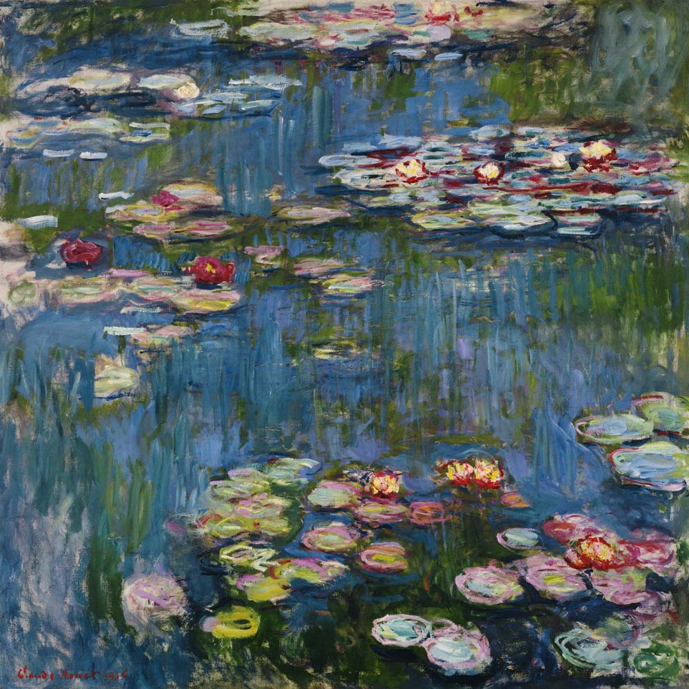 Water Lilies Giverny #4 à Claude Monet