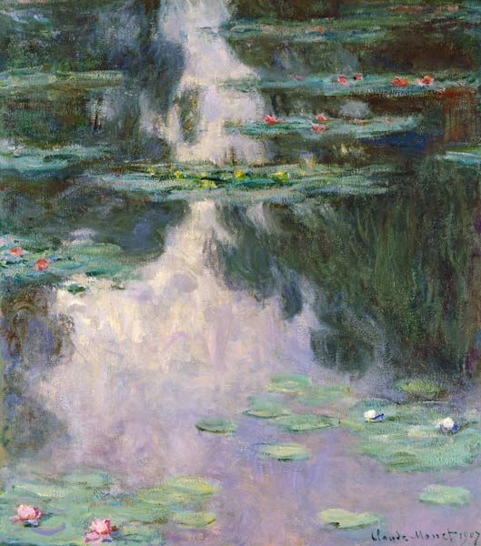 Nénuphars II à Claude Monet