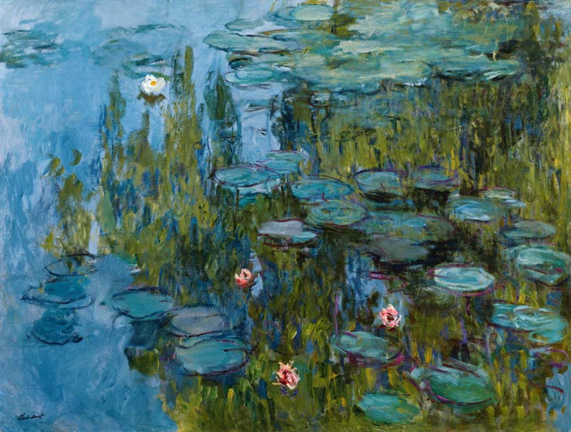 nénuphars (Nymphéas) à Claude Monet