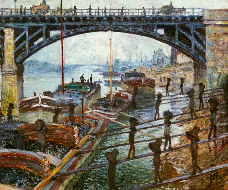 The Coal Workers à Claude Monet