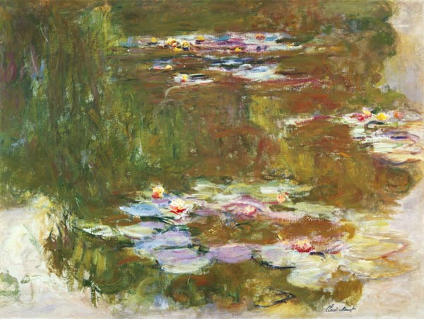 The Lily Pond à Claude Monet