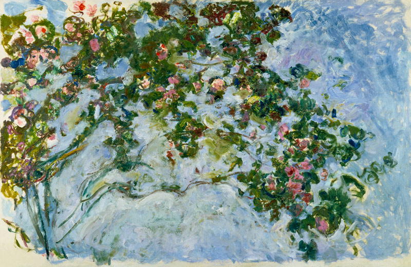 The Roses à Claude Monet