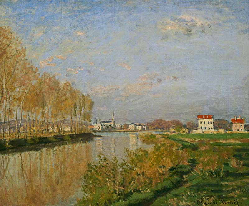 The Seine at Argenteuil à Claude Monet