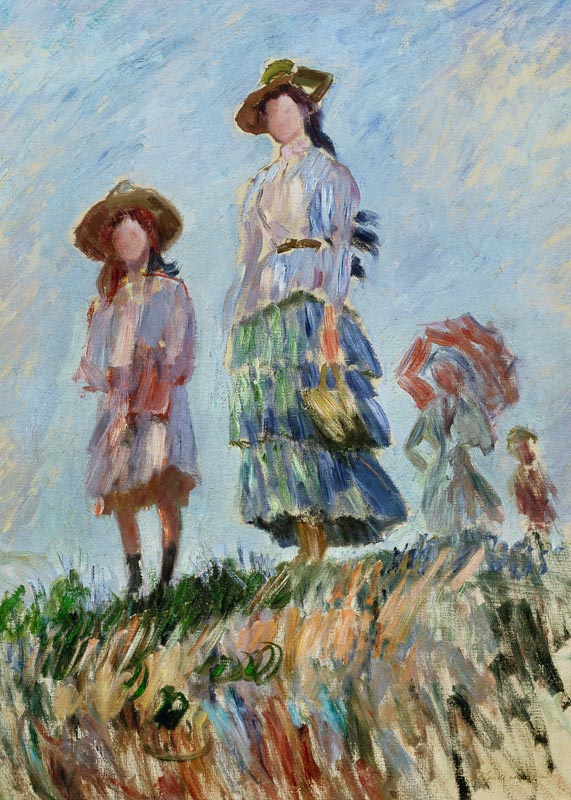 The Walk (Sketch) à Claude Monet