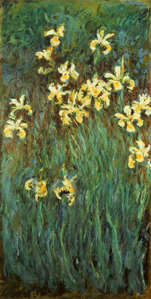 The Yellow Irises à Claude Monet
