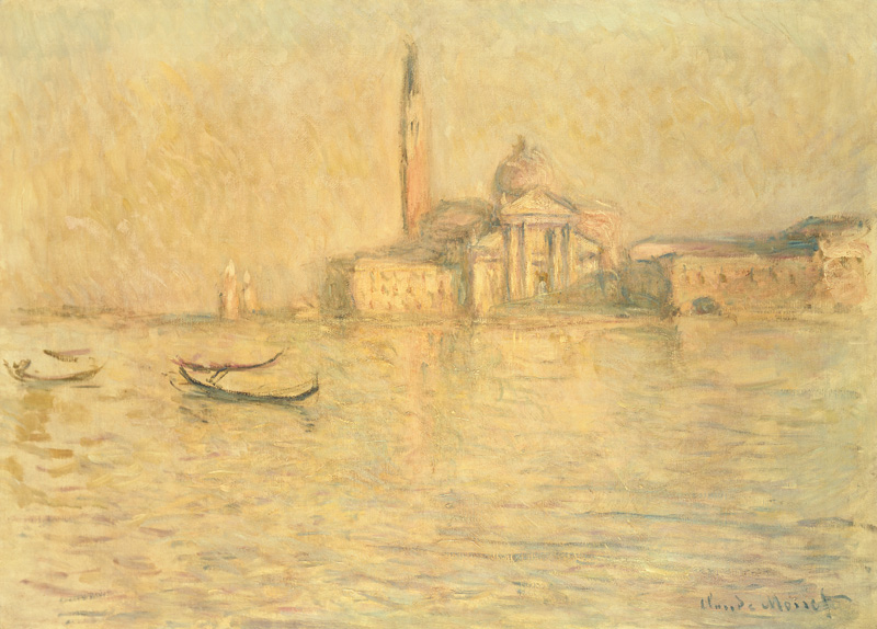 Venise, San Giorgio Maggiore à Claude Monet