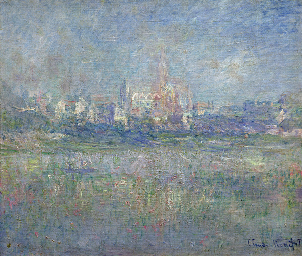 Vetheuil in the Fog à Claude Monet