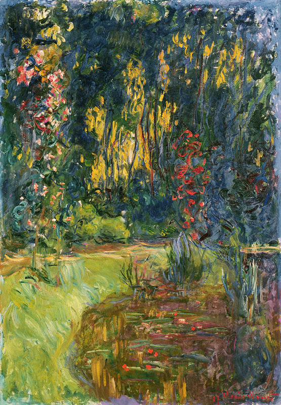 Jardin d'eau à Giverny à Claude Monet