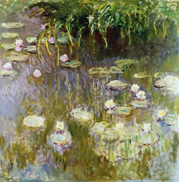 Waterlilies at Midday à Claude Monet