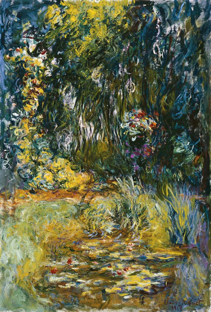 Winkel des Seerosenteiches à Claude Monet