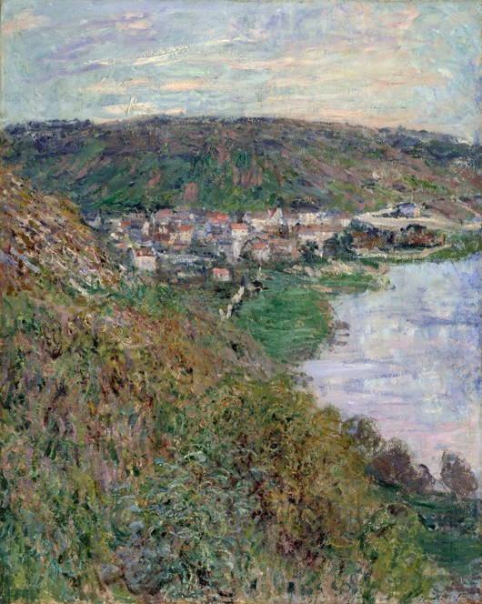 View of Vétheuil à Claude Monet