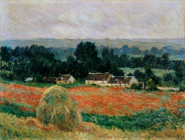 Haystack at Giverny à Claude Monet