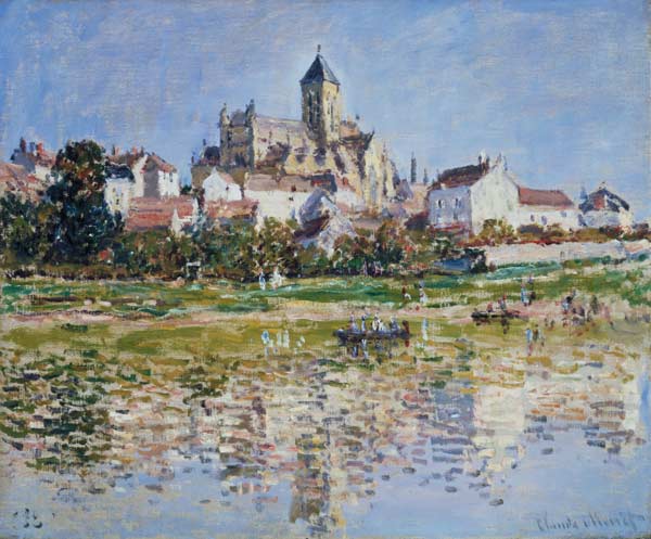 The Church at Vetheuil à Claude Monet