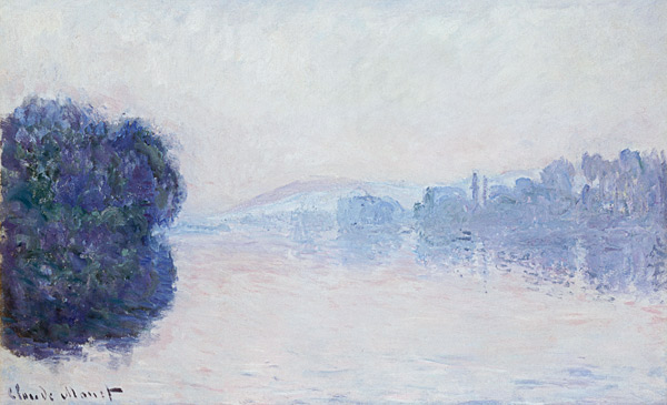 The Seine near Vernon, Morning Effect, c.1894 à Claude Monet