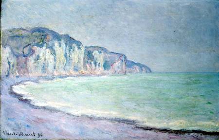 Cliffs at Pourville à Claude Monet