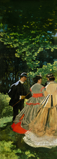 Dejeuner sur L'Herbe, Chailly à Claude Monet