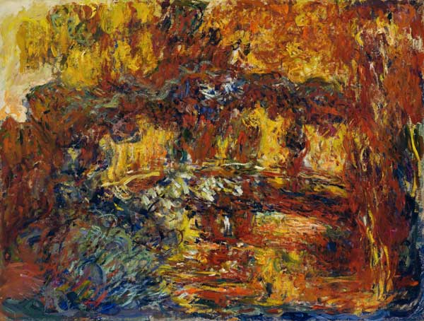 The Japanese Footbridge à Claude Monet