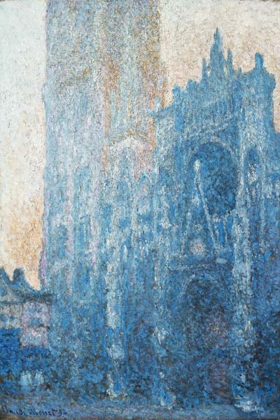 The Portal of the Rouen Cathedral in Morning Light à Claude Monet