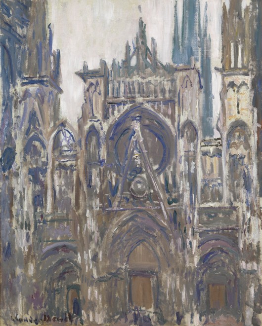 The Rouen Cathedral à Claude Monet