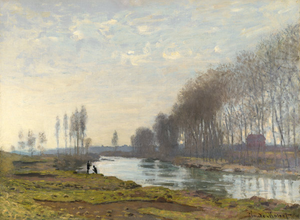The Petit Bras of the Seine at Argenteuil à Claude Monet